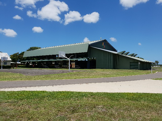 A large building that Cleanupcrew cleaned