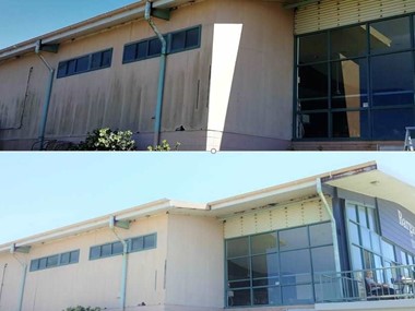 Bargara Golf club before cleaning