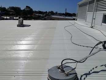 Commercial cleaning, roof cleaning