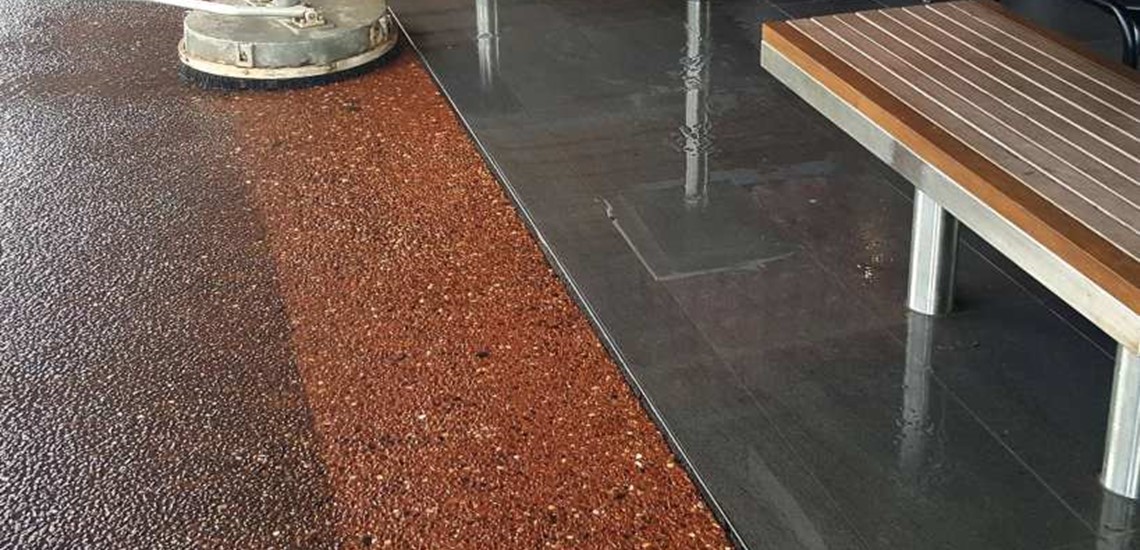 External cleaning for a food premises
