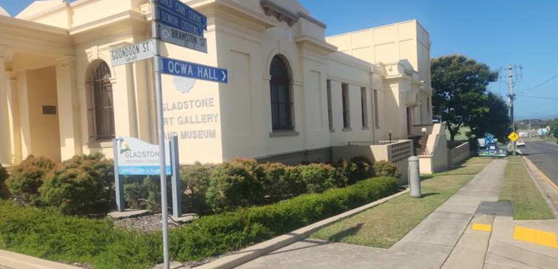 Gladstone Art Gallery external clean full building